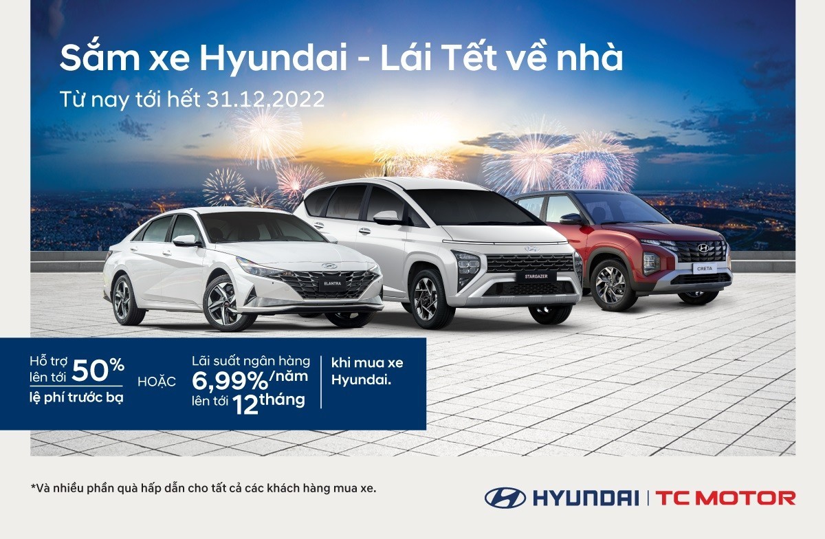 Hyundai Thành Công tri ân đặc biệt khách hàng mua xe mới